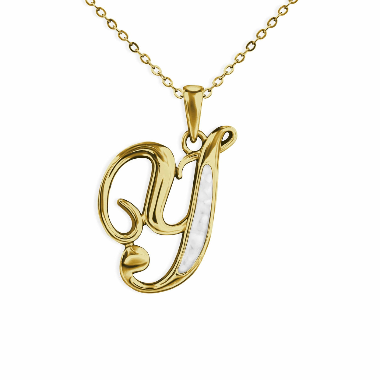 Load image into Gallery viewer, EverWith Alphabet Memorial Ashes Pendant - Letter Y - EverWith Memorial Jewellery - Trade