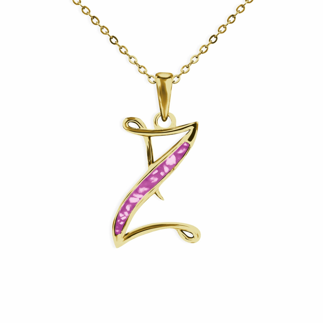 Load image into Gallery viewer, EverWith Alphabet Memorial Ashes Pendant - Letter Z - EverWith Memorial Jewellery - Trade