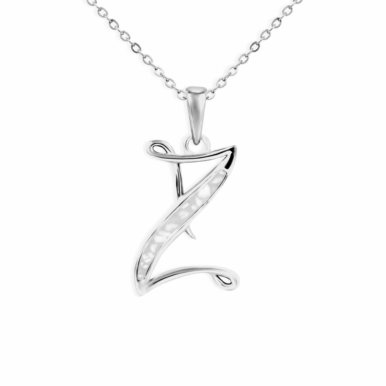 Load image into Gallery viewer, EverWith Alphabet Memorial Ashes Pendant - Letter Z - EverWith Memorial Jewellery - Trade