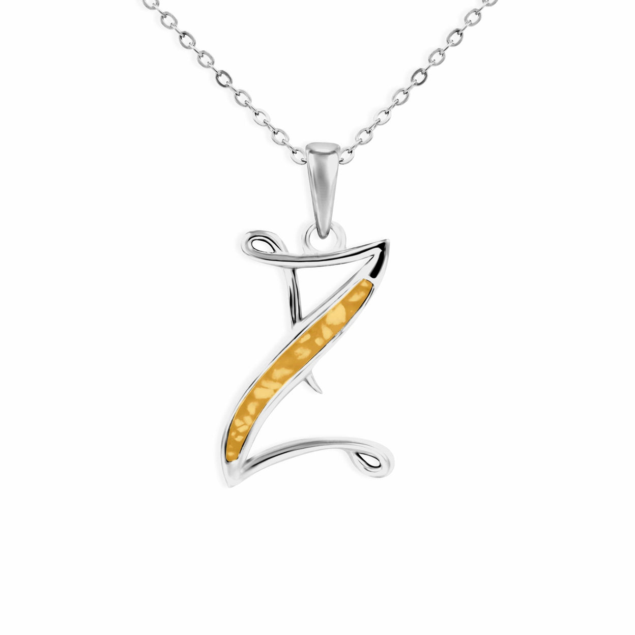 Load image into Gallery viewer, EverWith Alphabet Memorial Ashes Pendant - Letter Z - EverWith Memorial Jewellery - Trade