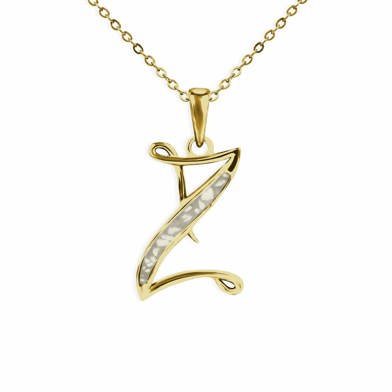 Load image into Gallery viewer, EverWith Alphabet Memorial Ashes Pendant - Letter Z - EverWith Memorial Jewellery - Trade