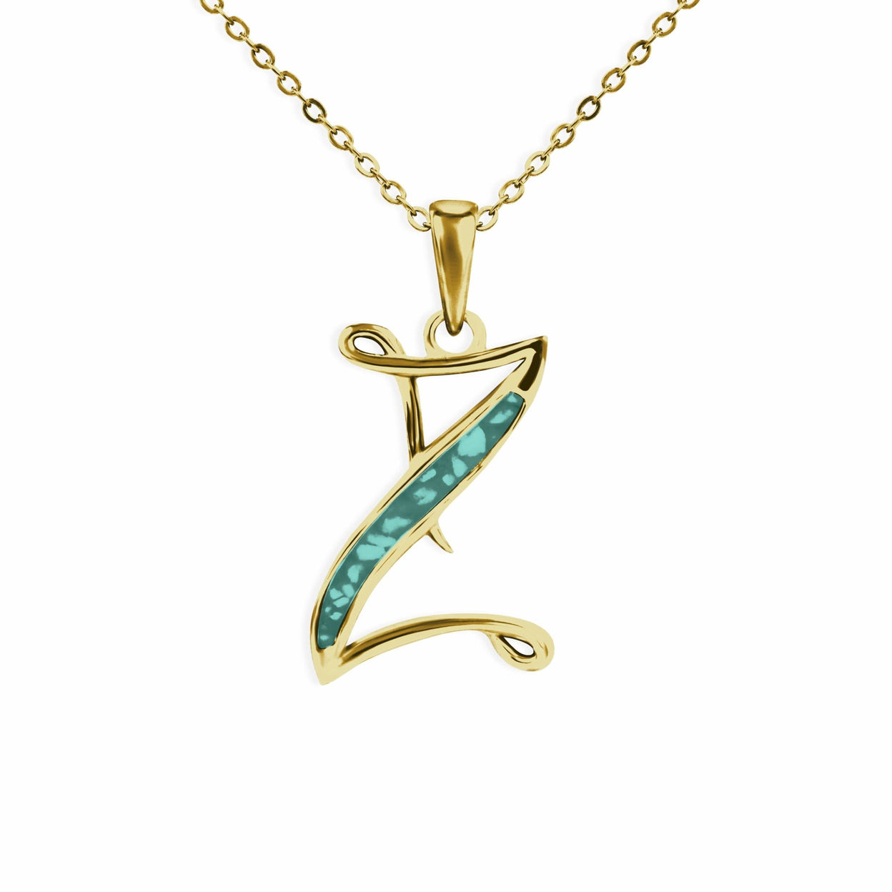 Load image into Gallery viewer, EverWith Alphabet Memorial Ashes Pendant - Letter Z - EverWith Memorial Jewellery - Trade