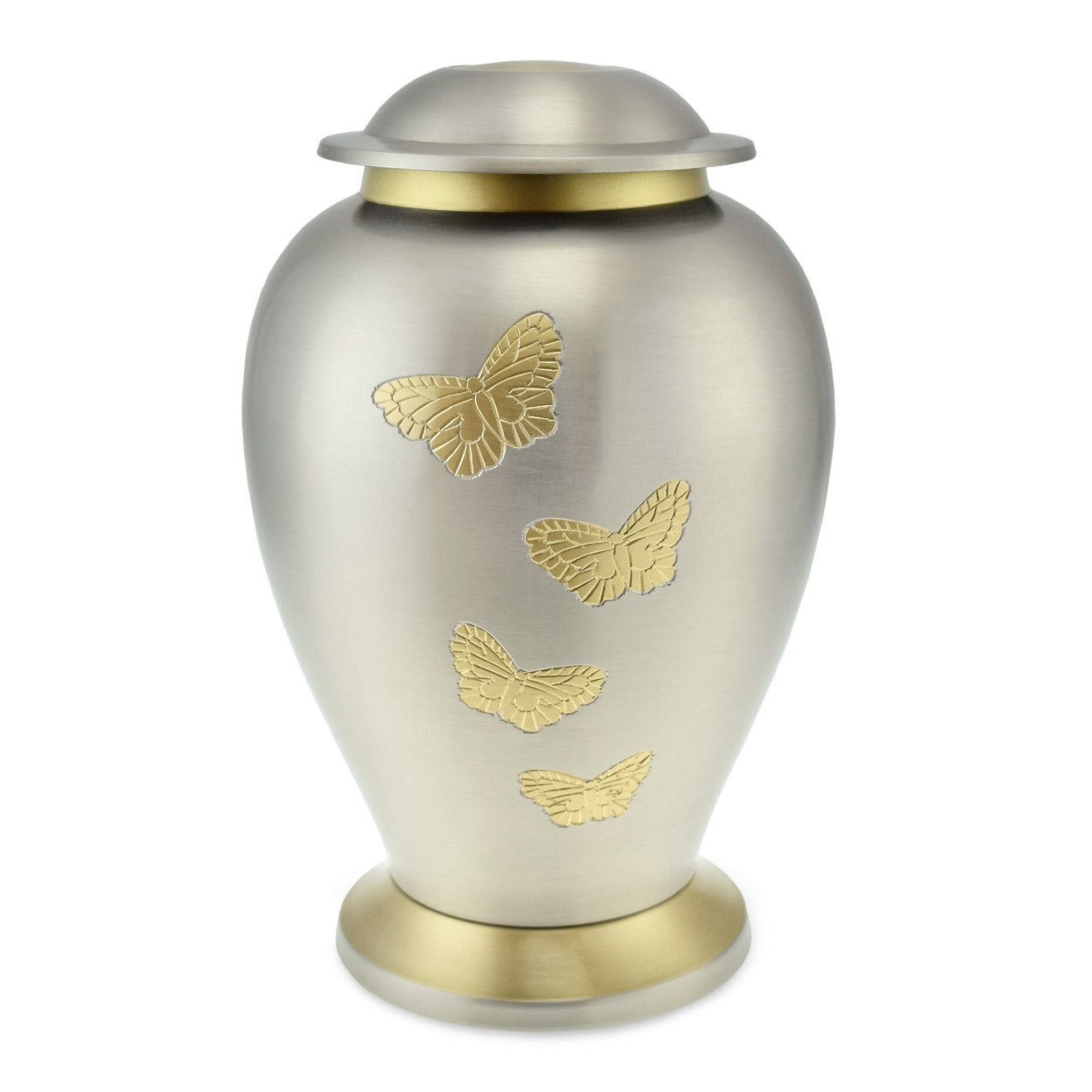 Load image into Gallery viewer, Pewter Butterfly Adult Cremation Urn for Ashes - EverWith Memorial Jewellery - Trade