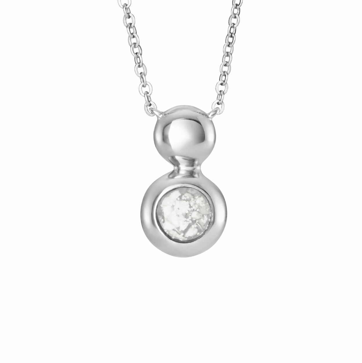 Load image into Gallery viewer, EverWith Ladies Rondure Drop Memorial Ashes Necklace