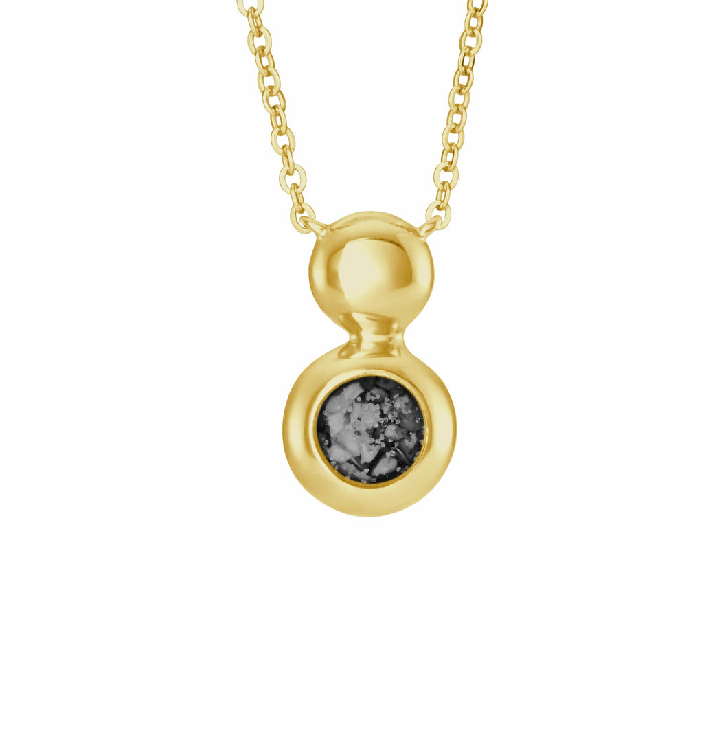 EverWith Ladies Rondure Drop Memorial Ashes Necklace