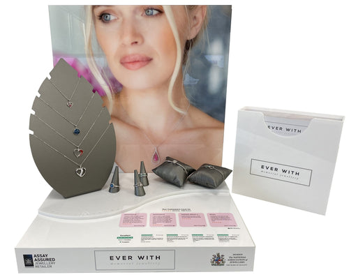 Display Stand - Complete Starter Pack with Jewellery Samples - EverWith Memorial Jewellery - Trade