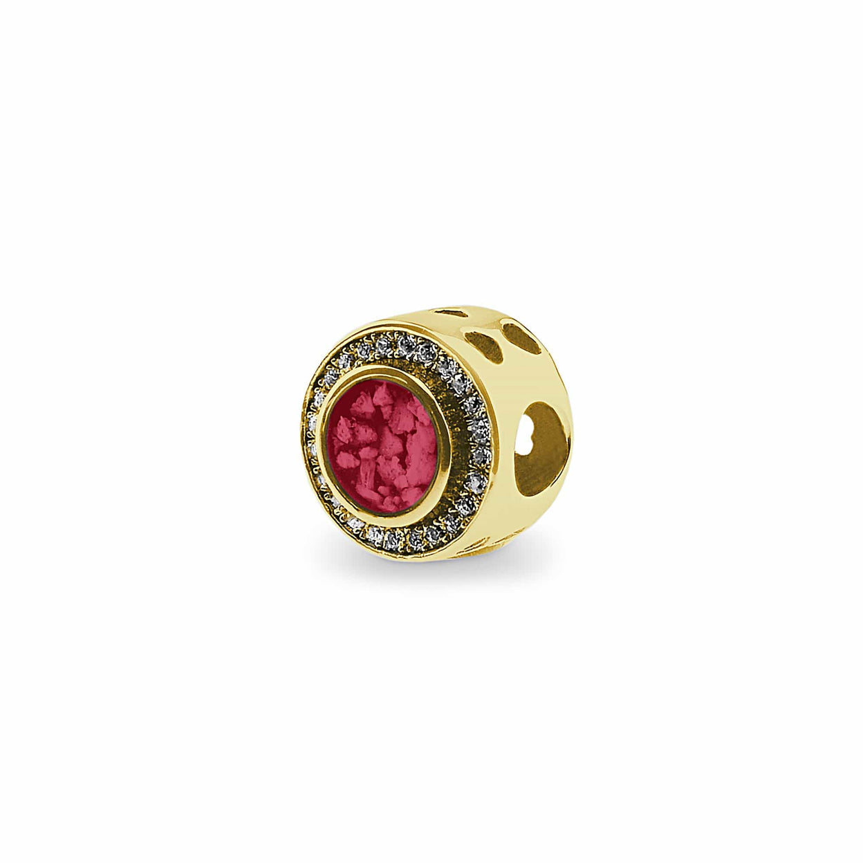 Load image into Gallery viewer, EverWith™ Admire Memorial Ashes Charm Bead with Swarovski Crystals - EverWith Memorial Jewellery - Trade