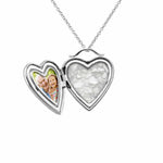 EverWith™ Always On My Mind Heart Shaped Sterling Silver Memorial Ashes Locket - EverWith Memorial Jewellery - Trade