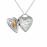 EverWith™ Always On My Mind Heart Shaped Sterling Silver Memorial Ashes Locket - EverWith Memorial Jewellery - Trade