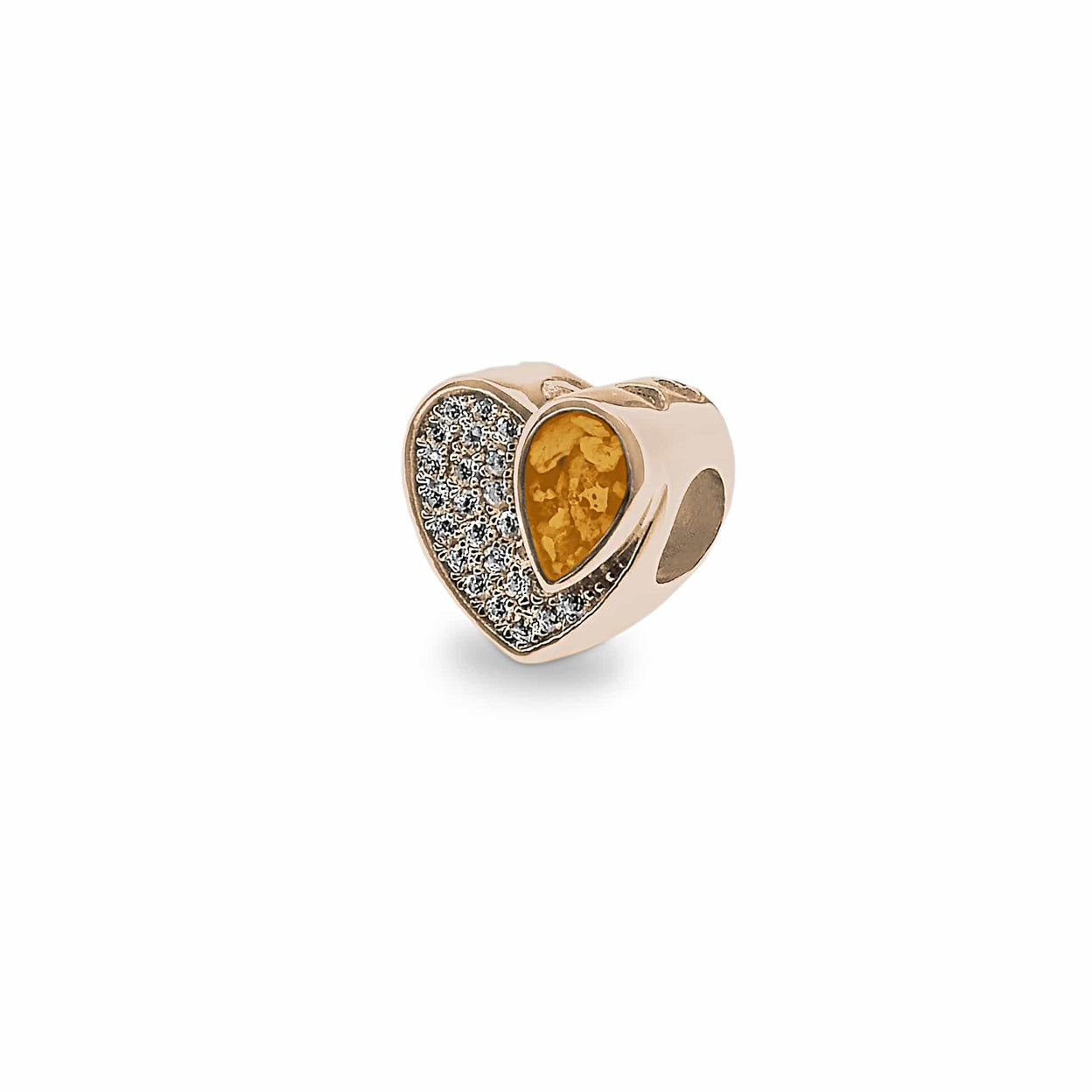 Load image into Gallery viewer, EverWith™ Beloved Memorial Ashes Charm Bead with Swarovski Crystals - EverWith Memorial Jewellery - Trade