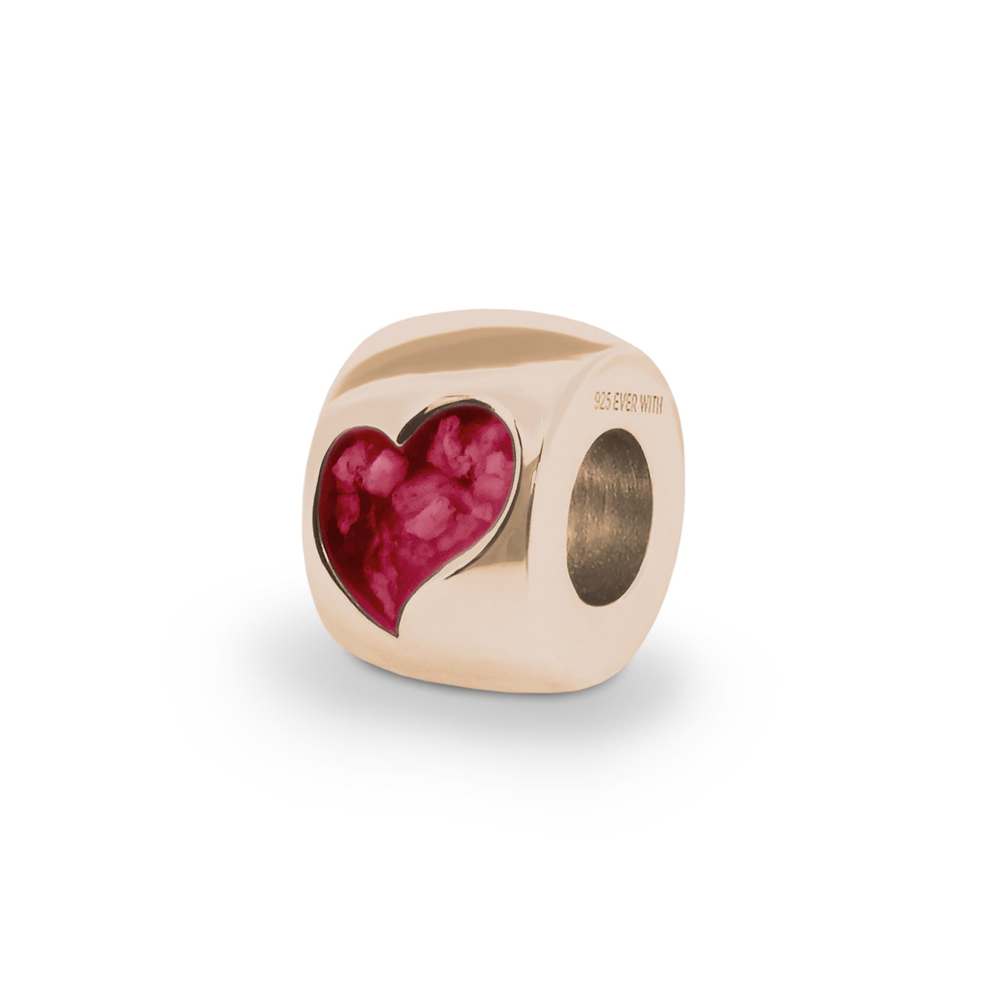 EverWith Cherish Memorial Ashes Charm Bead with Fine Crystals - EverWith Memorial Jewellery - Trade