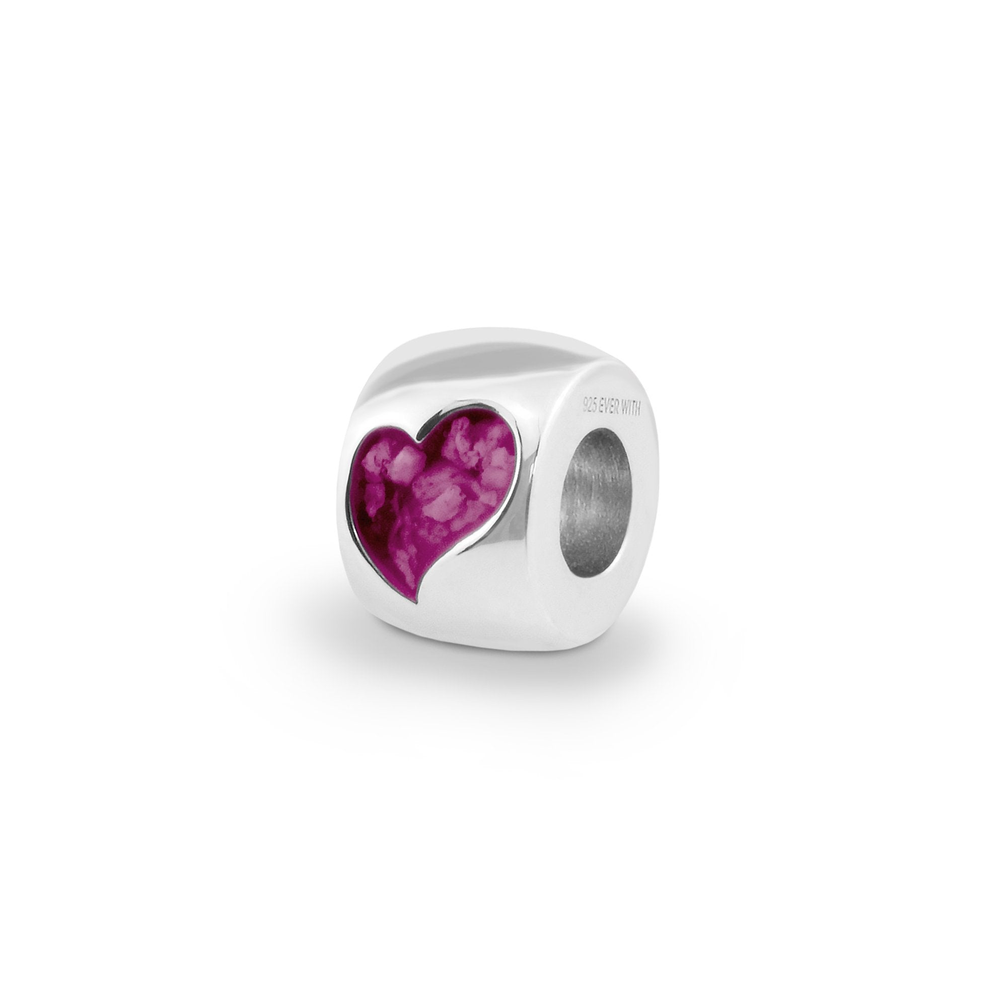 EverWith Cherish Memorial Ashes Charm Bead with Fine Crystals - EverWith Memorial Jewellery - Trade