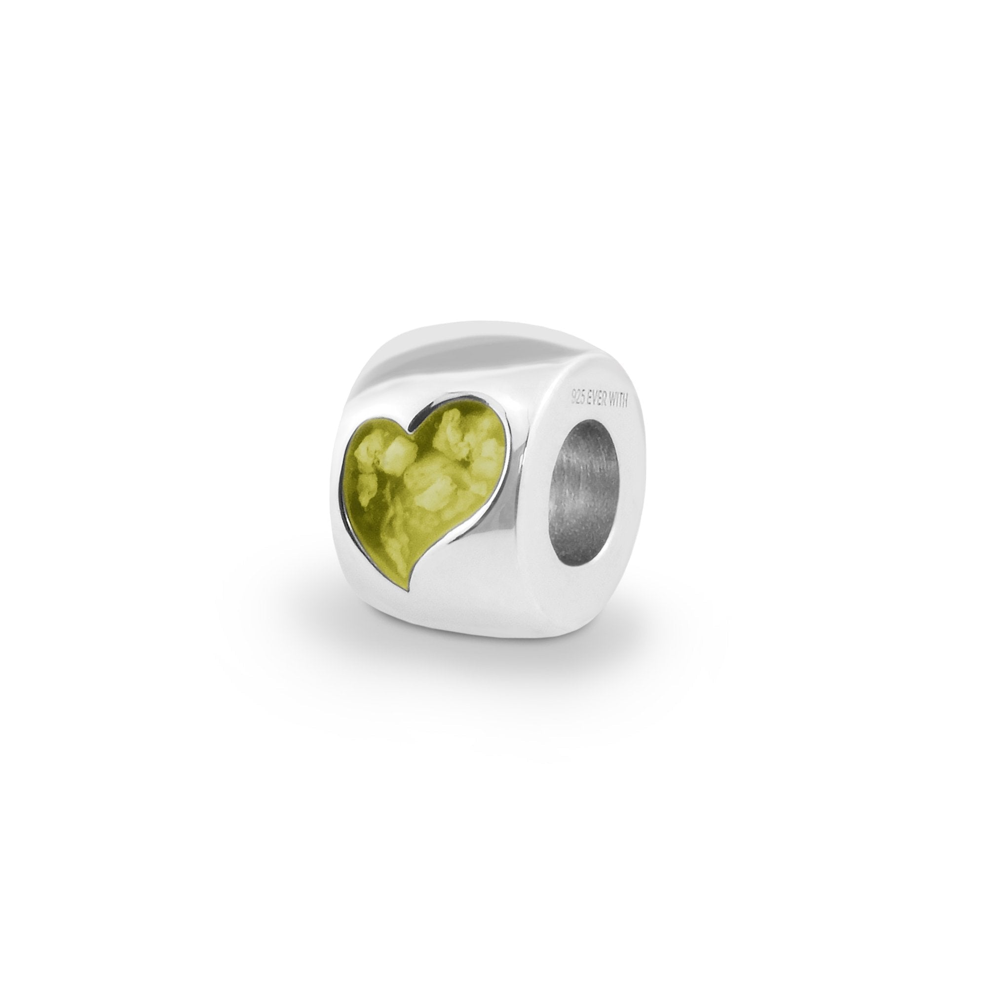 EverWith Cherish Memorial Ashes Charm Bead with Fine Crystals - EverWith Memorial Jewellery - Trade