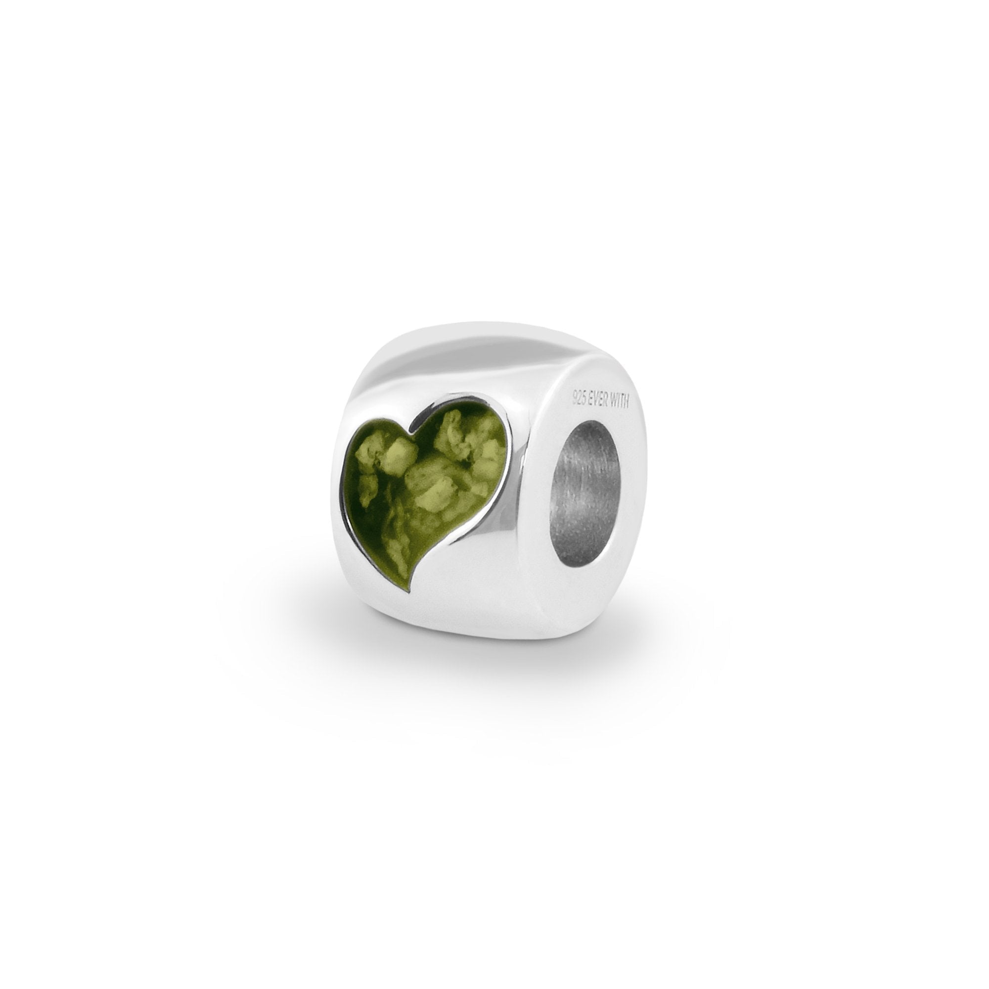 EverWith Cherish Memorial Ashes Charm Bead with Fine Crystals - EverWith Memorial Jewellery - Trade