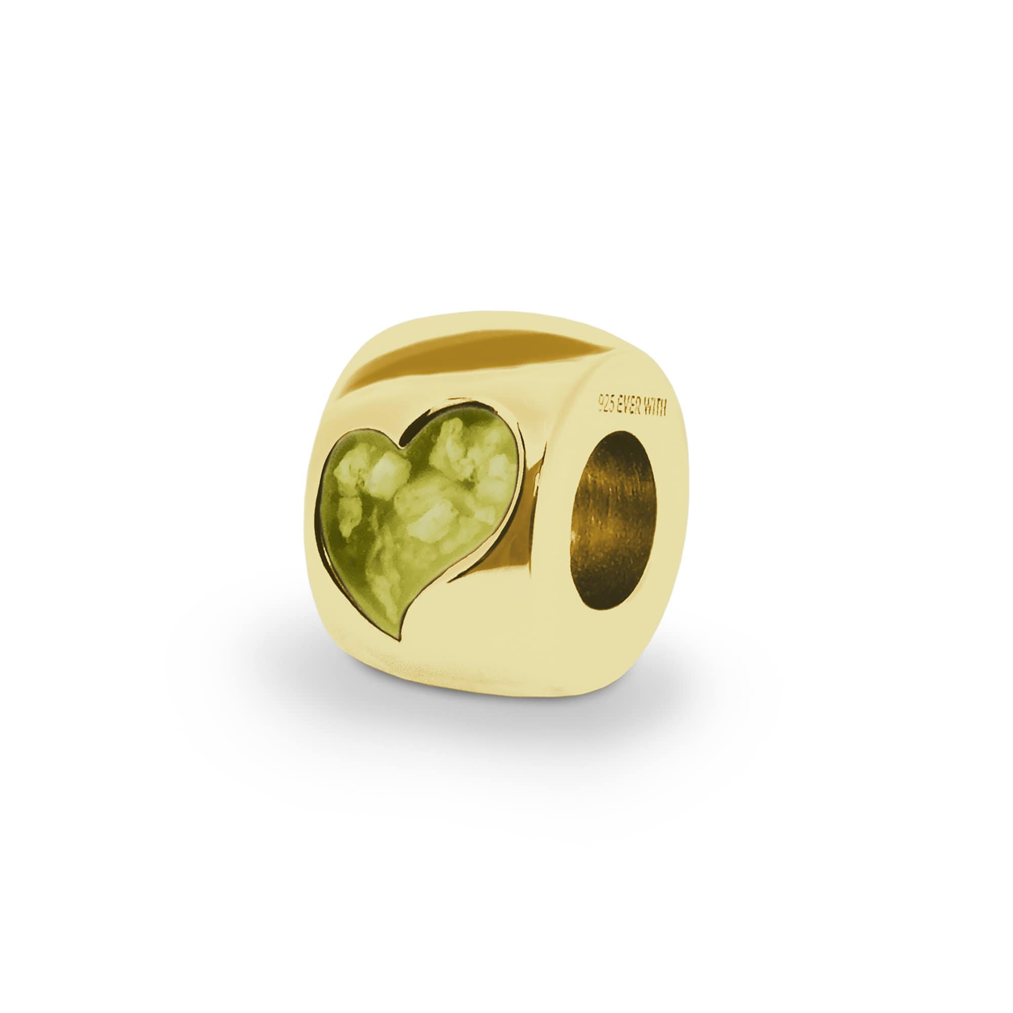 EverWith Cherish Memorial Ashes Charm Bead with Fine Crystals - EverWith Memorial Jewellery - Trade