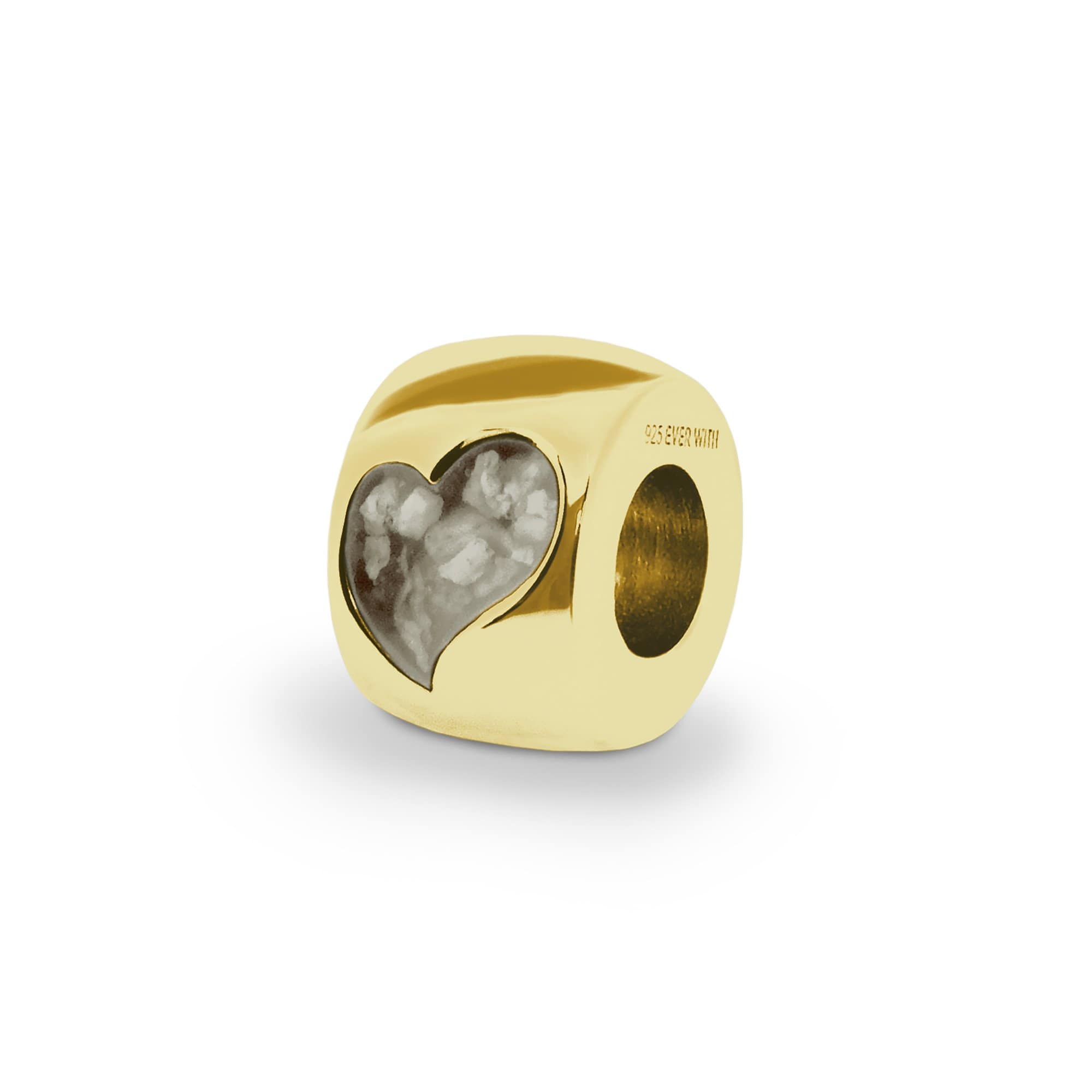 EverWith Cherish Memorial Ashes Charm Bead with Fine Crystals - EverWith Memorial Jewellery - Trade