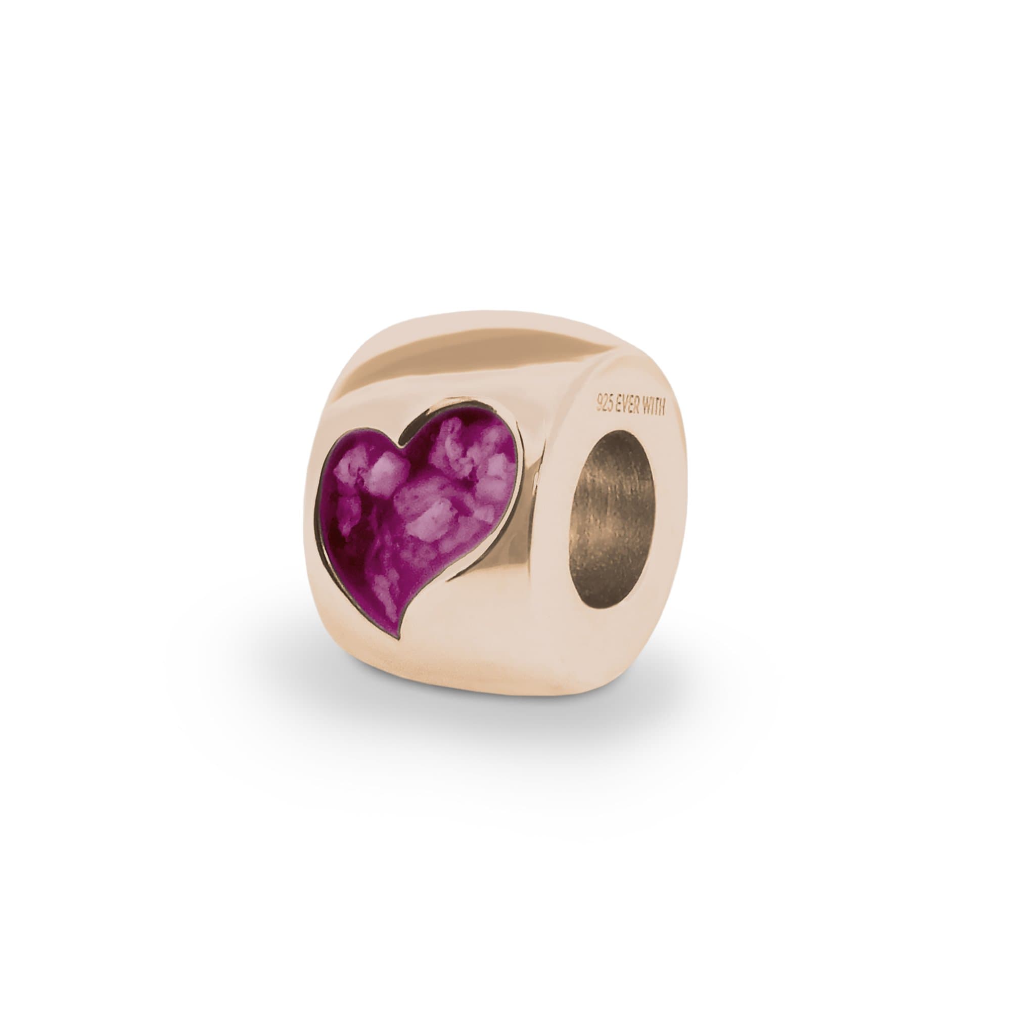 EverWith Cherish Memorial Ashes Charm Bead with Fine Crystals - EverWith Memorial Jewellery - Trade