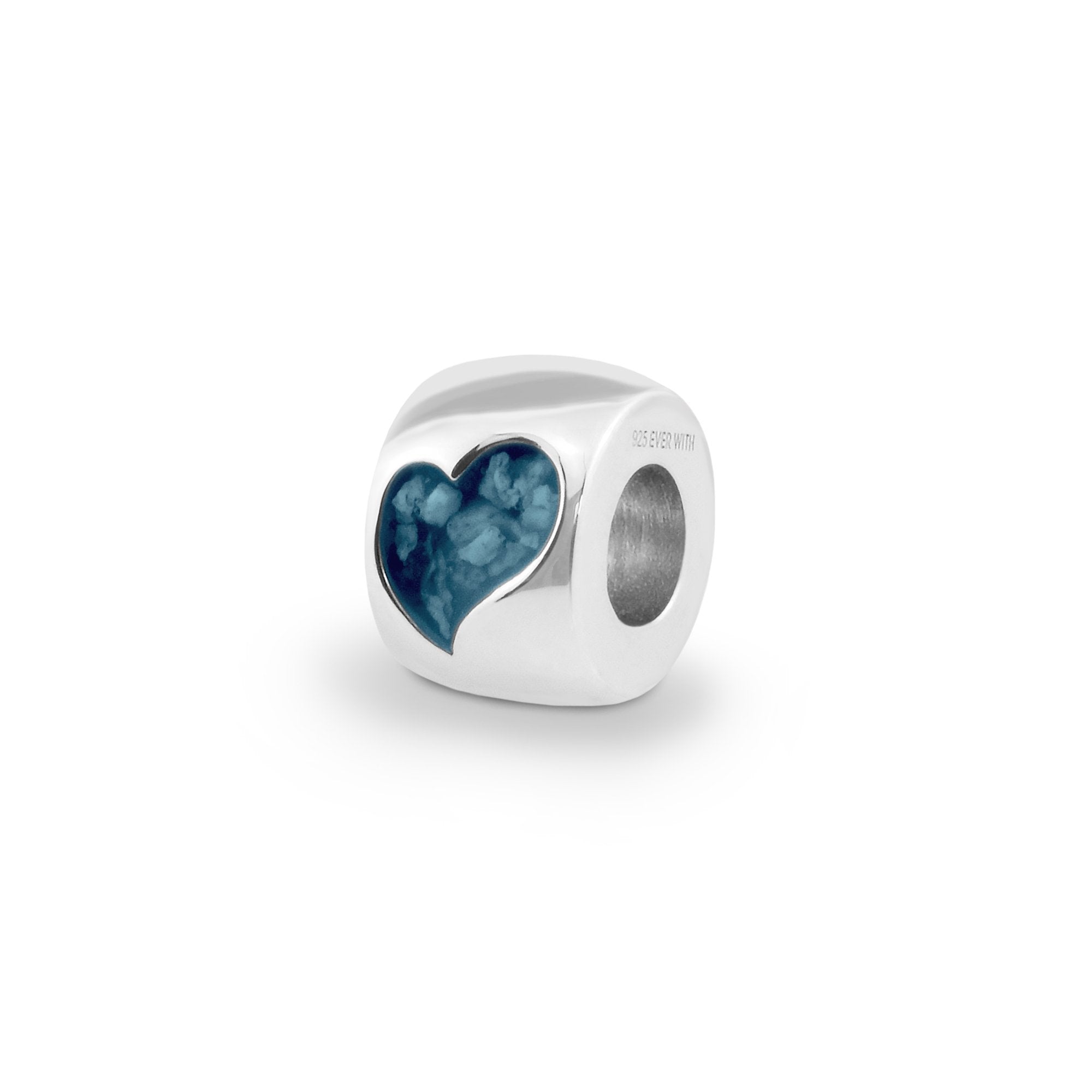 EverWith Cherish Memorial Ashes Charm Bead with Fine Crystals - EverWith Memorial Jewellery - Trade