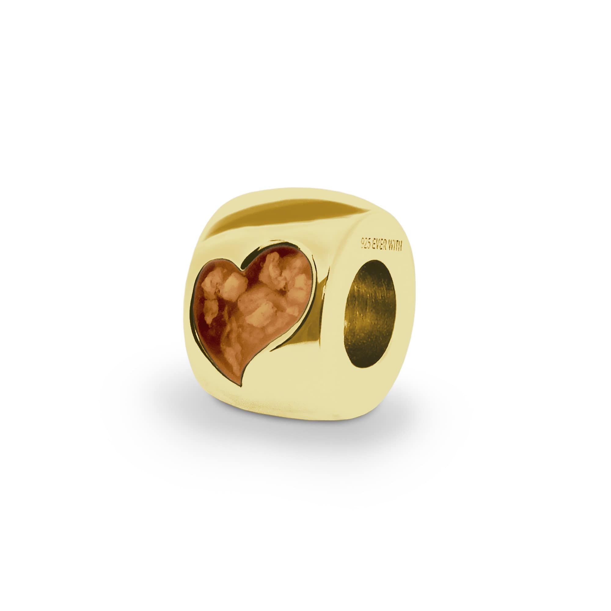 EverWith Cherish Memorial Ashes Charm Bead with Fine Crystals - EverWith Memorial Jewellery - Trade