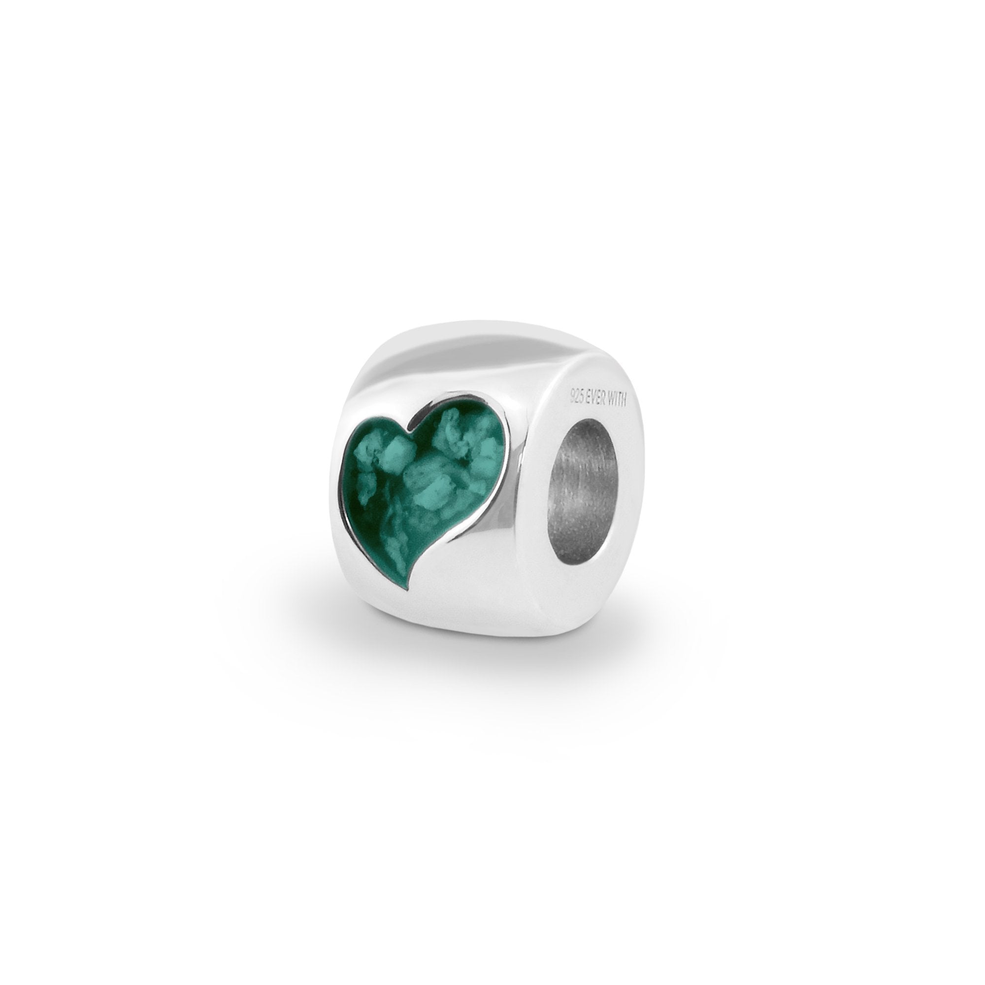 EverWith Cherish Memorial Ashes Charm Bead with Fine Crystals - EverWith Memorial Jewellery - Trade