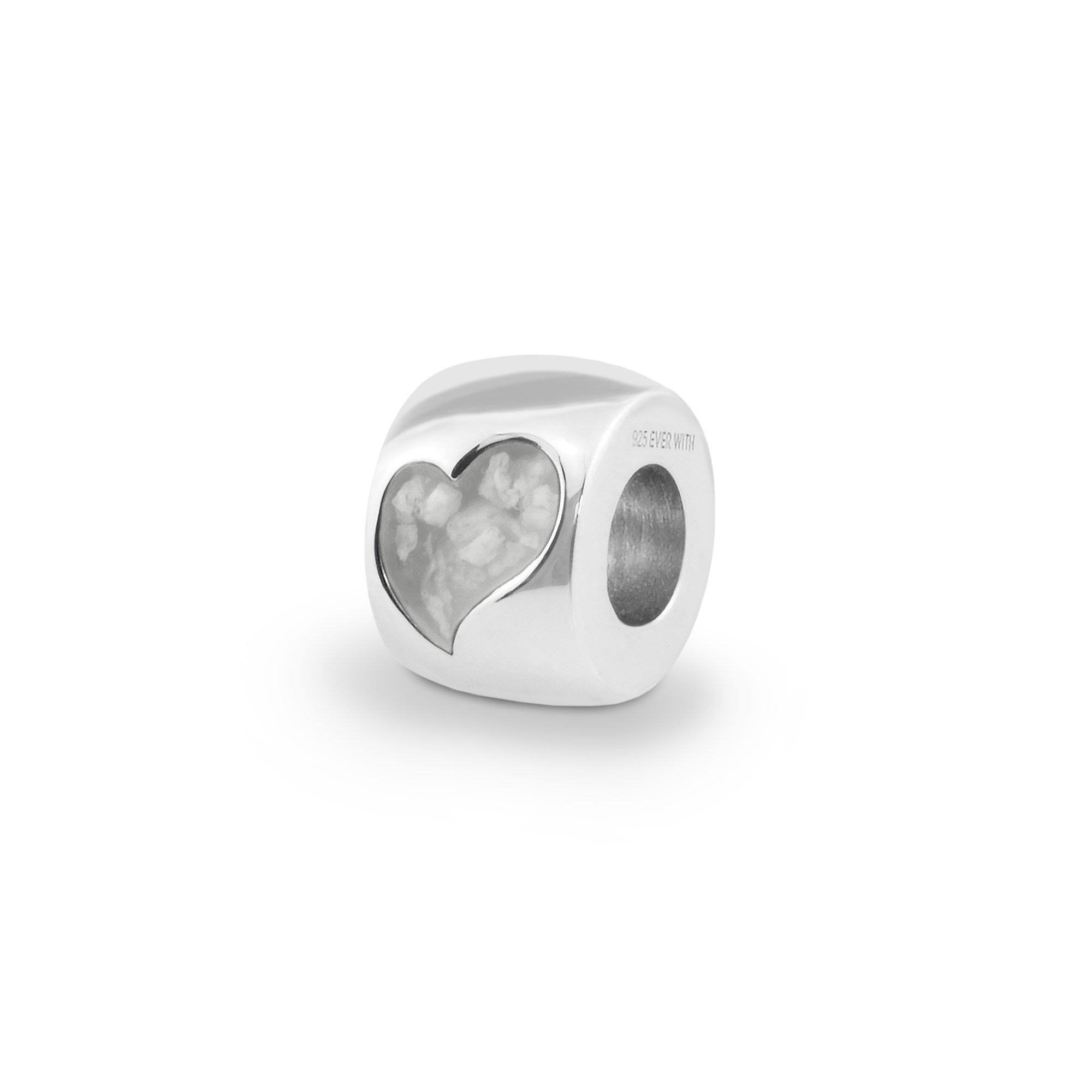 EverWith Cherish Memorial Ashes Charm Bead with Fine Crystals - EverWith Memorial Jewellery - Trade