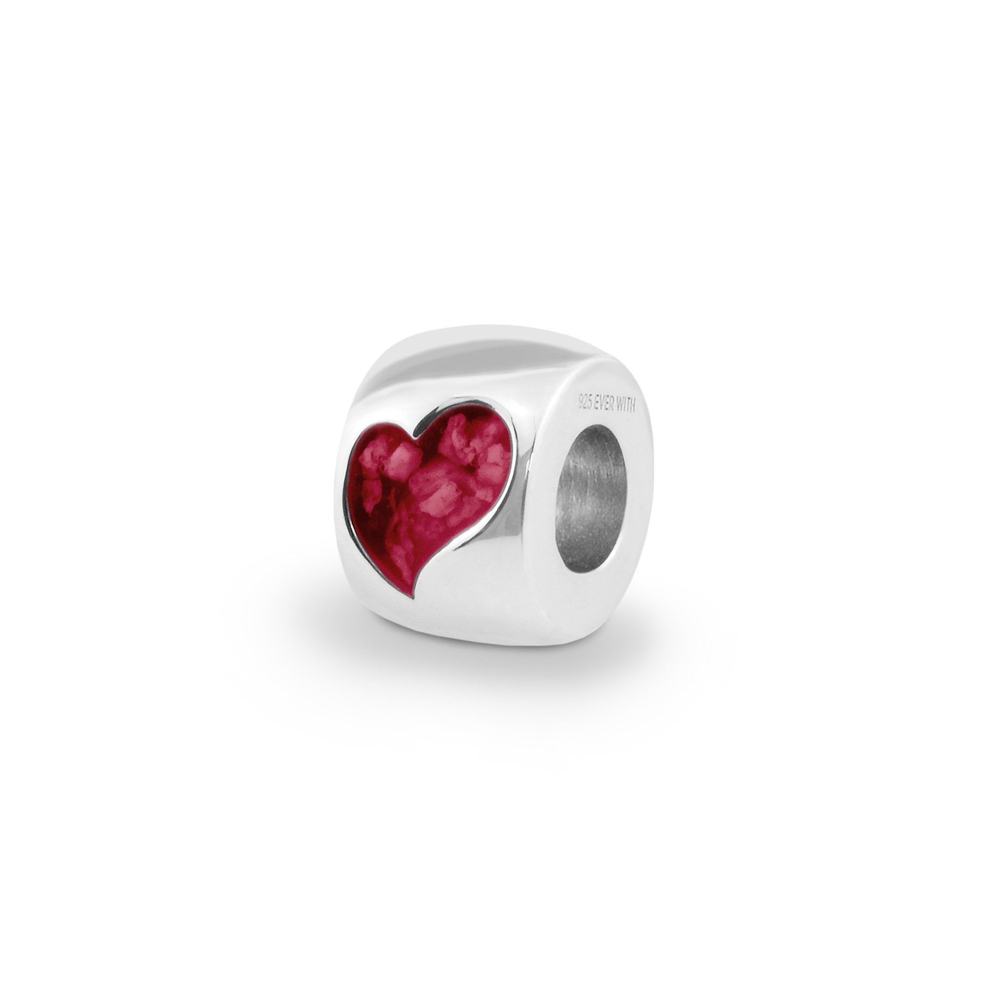EverWith Cherish Memorial Ashes Charm Bead with Fine Crystals - EverWith Memorial Jewellery - Trade