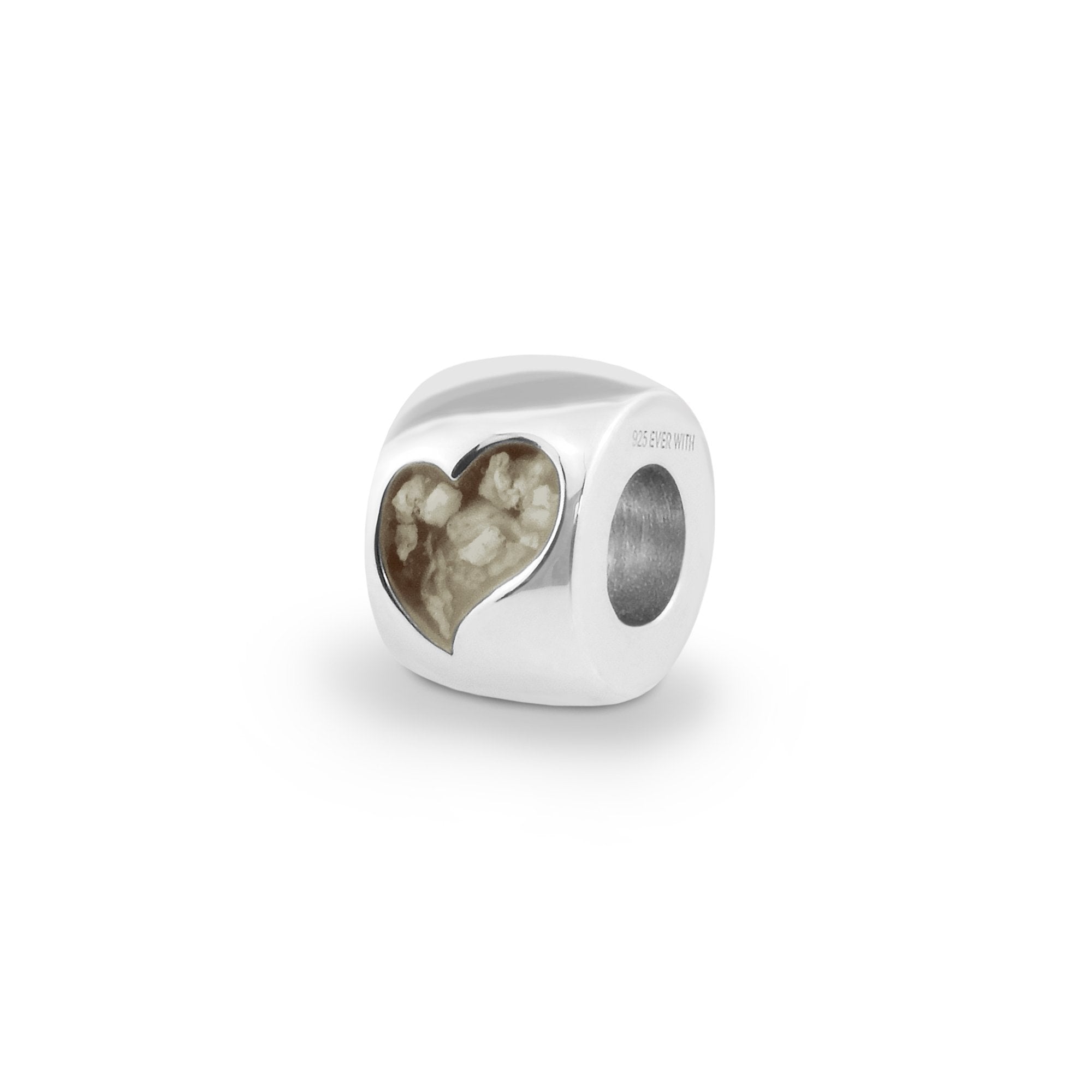 EverWith Cherish Memorial Ashes Charm Bead with Fine Crystals - EverWith Memorial Jewellery - Trade
