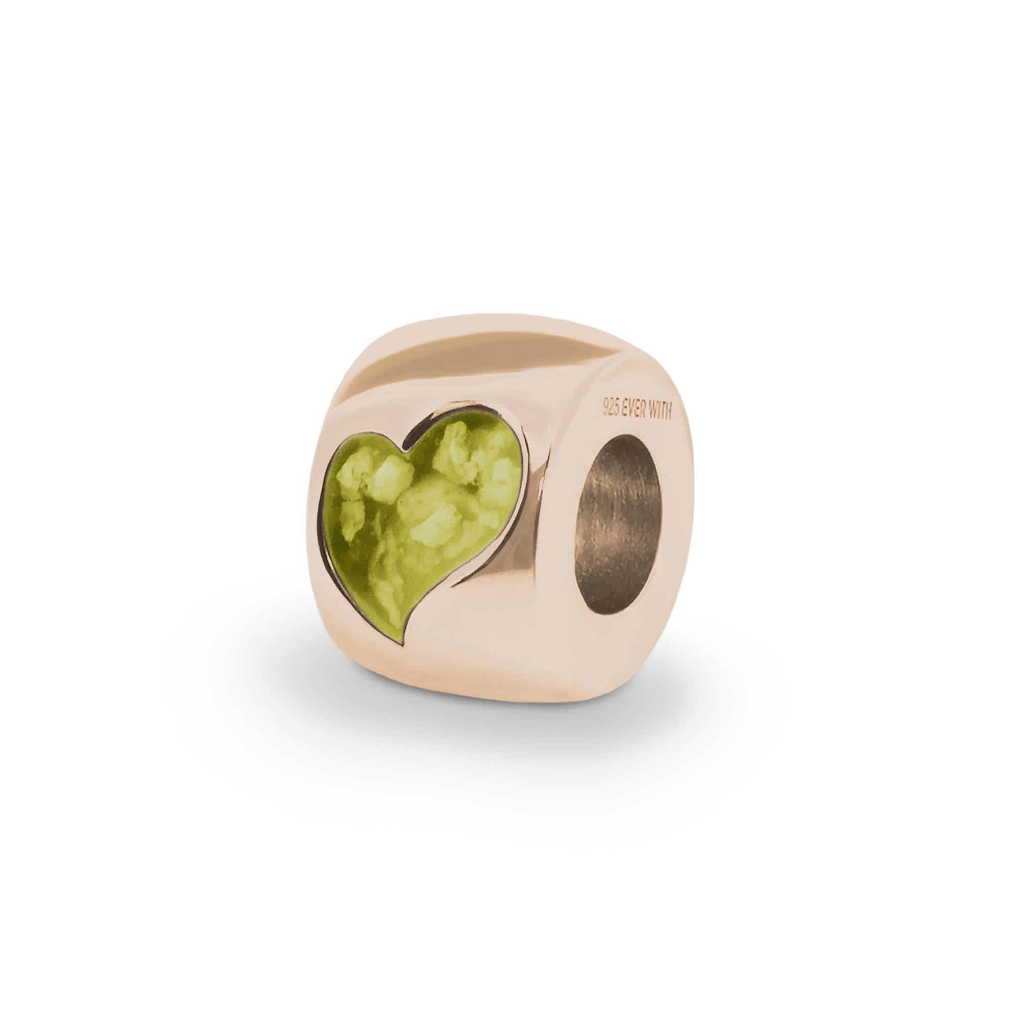 EverWith Cherish Memorial Ashes Charm Bead with Fine Crystals - EverWith Memorial Jewellery - Trade