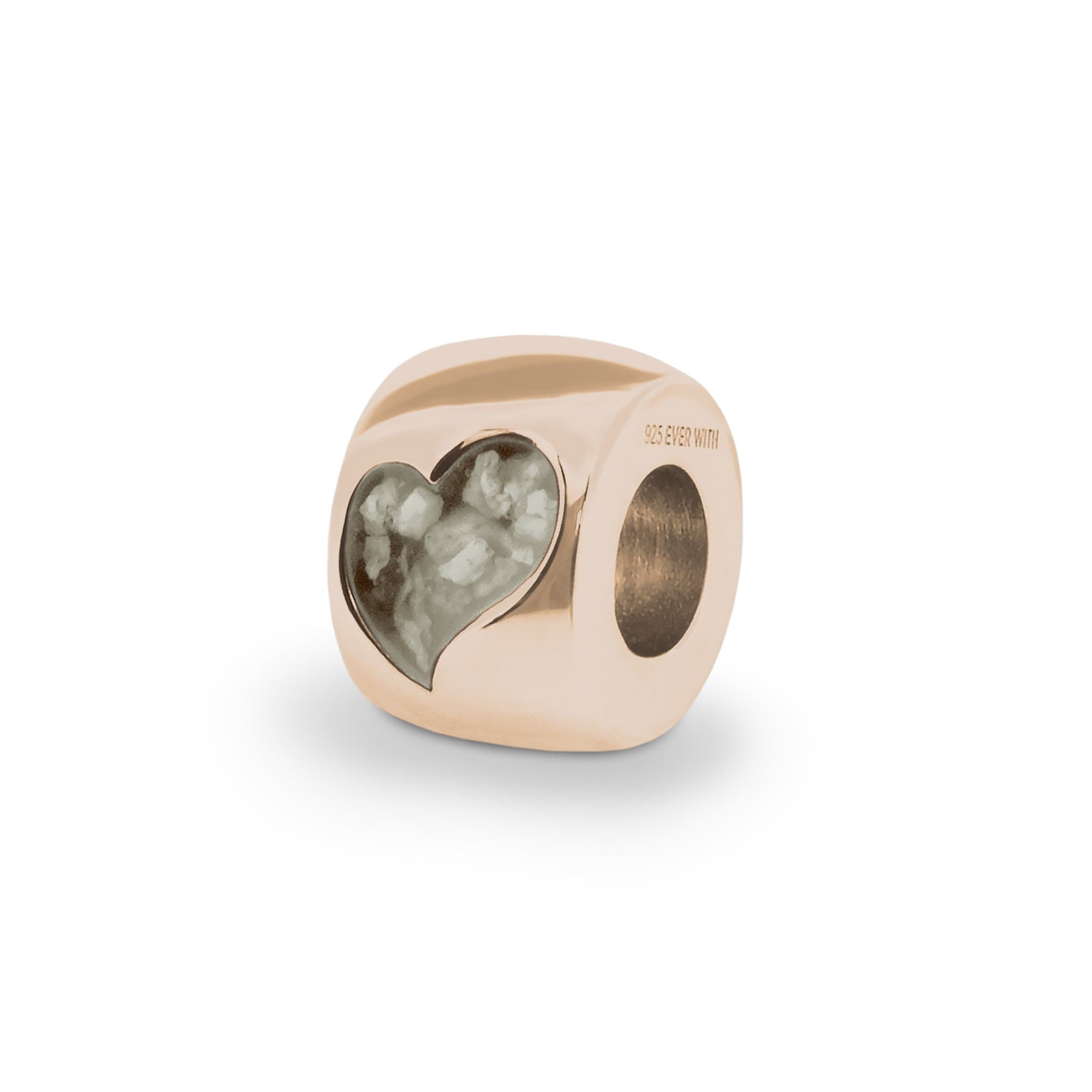 EverWith Cherish Memorial Ashes Charm Bead with Fine Crystals - EverWith Memorial Jewellery - Trade