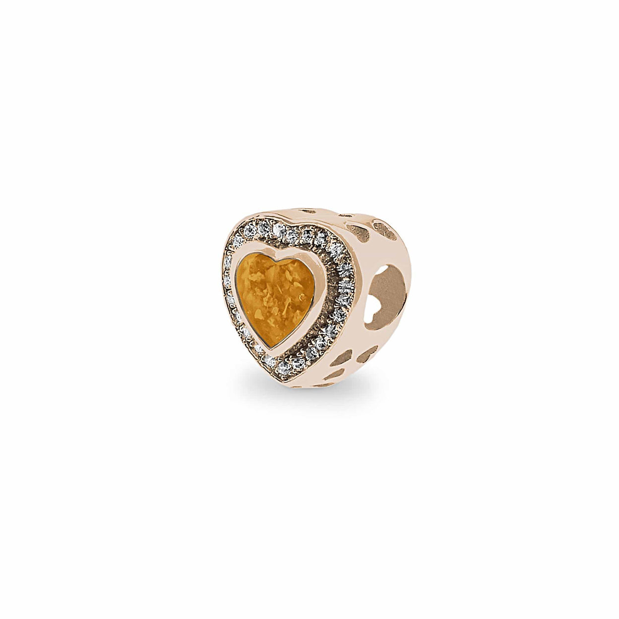 Load image into Gallery viewer, EverWith Comfort Memorial Ashes Charm Bead with Fine Crystals - EverWith Memorial Jewellery - Trade