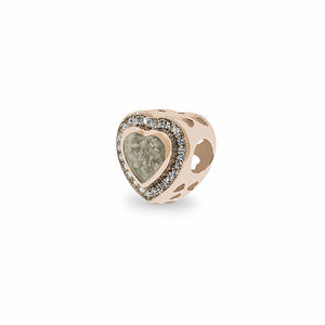 EverWith Comfort Memorial Ashes Charm Bead with Fine Crystals - EverWith Memorial Jewellery - Trade