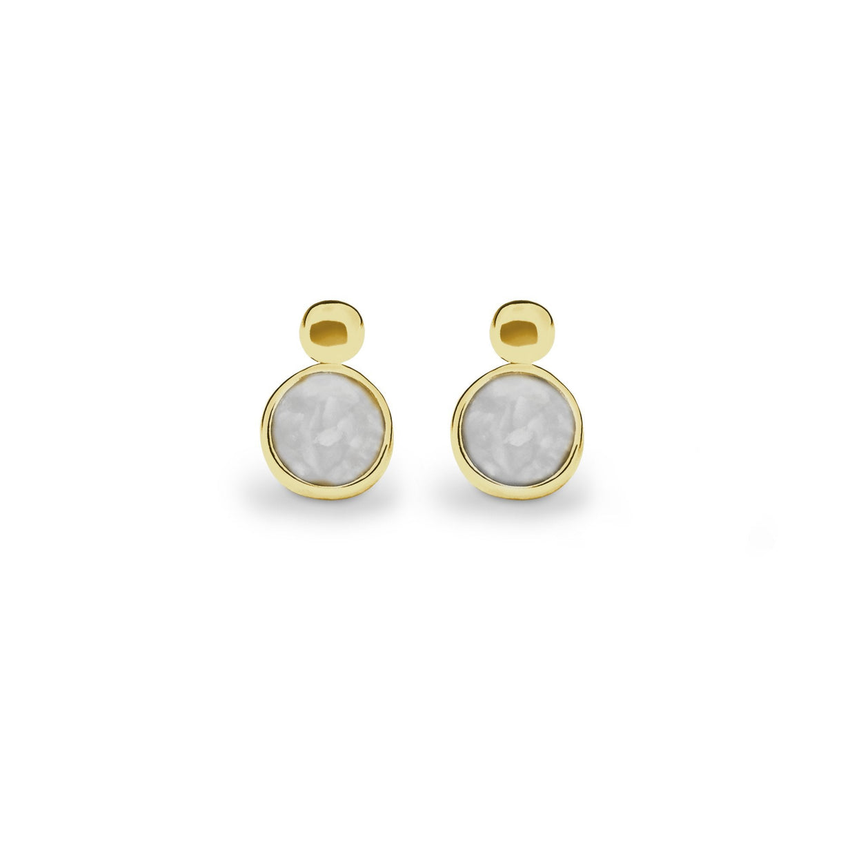 Load image into Gallery viewer, EverWith Delicate Drop Memorial Ashes Earrings - EverWith Memorial Jewellery - Trade