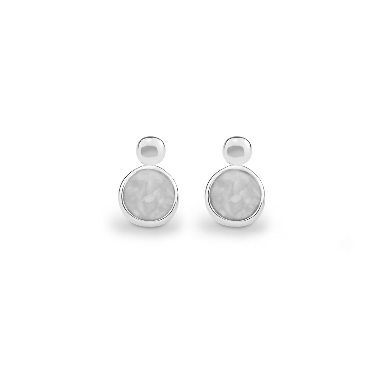 Load image into Gallery viewer, EverWith Delicate Drop Memorial Ashes Earrings - EverWith Memorial Jewellery - Trade