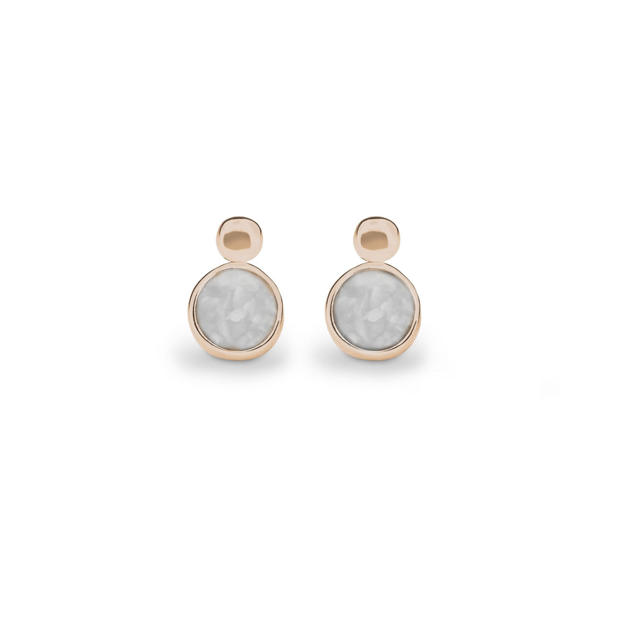 Load image into Gallery viewer, EverWith Delicate Drop Memorial Ashes Earrings - EverWith Memorial Jewellery - Trade