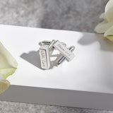EverWith Engraved Bar Handwriting Memorial Cufflinks - EverWith Memorial Jewellery - Trade