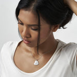EverWith Engraved Heart Handwriting Memorial Pendant with Fine Crystal - EverWith Memorial Jewellery - Trade