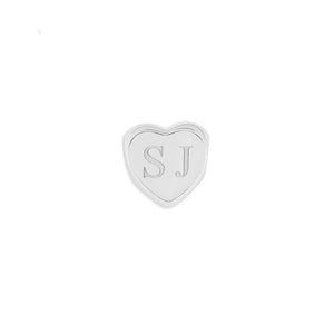 EverWith Engraved Heart Standard Engraving Memorial Charm Bead - EverWith Memorial Jewellery - Trade