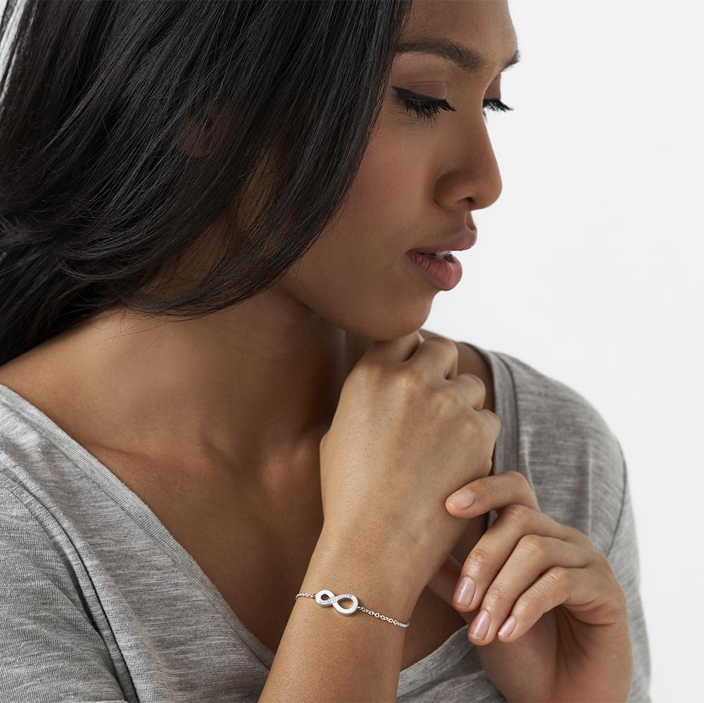 EverWith Engraved Infinity Standard Engraving Memorial Bracelet - EverWith Memorial Jewellery - Trade