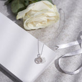 EverWith Engraved Small Tree of Life Standard Engraving Memorial Pendant with Fine Crystal - EverWith Memorial Jewellery - Trade