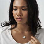 EverWith Engraved Star Fingerprint Memorial Pendant - EverWith Memorial Jewellery - Trade