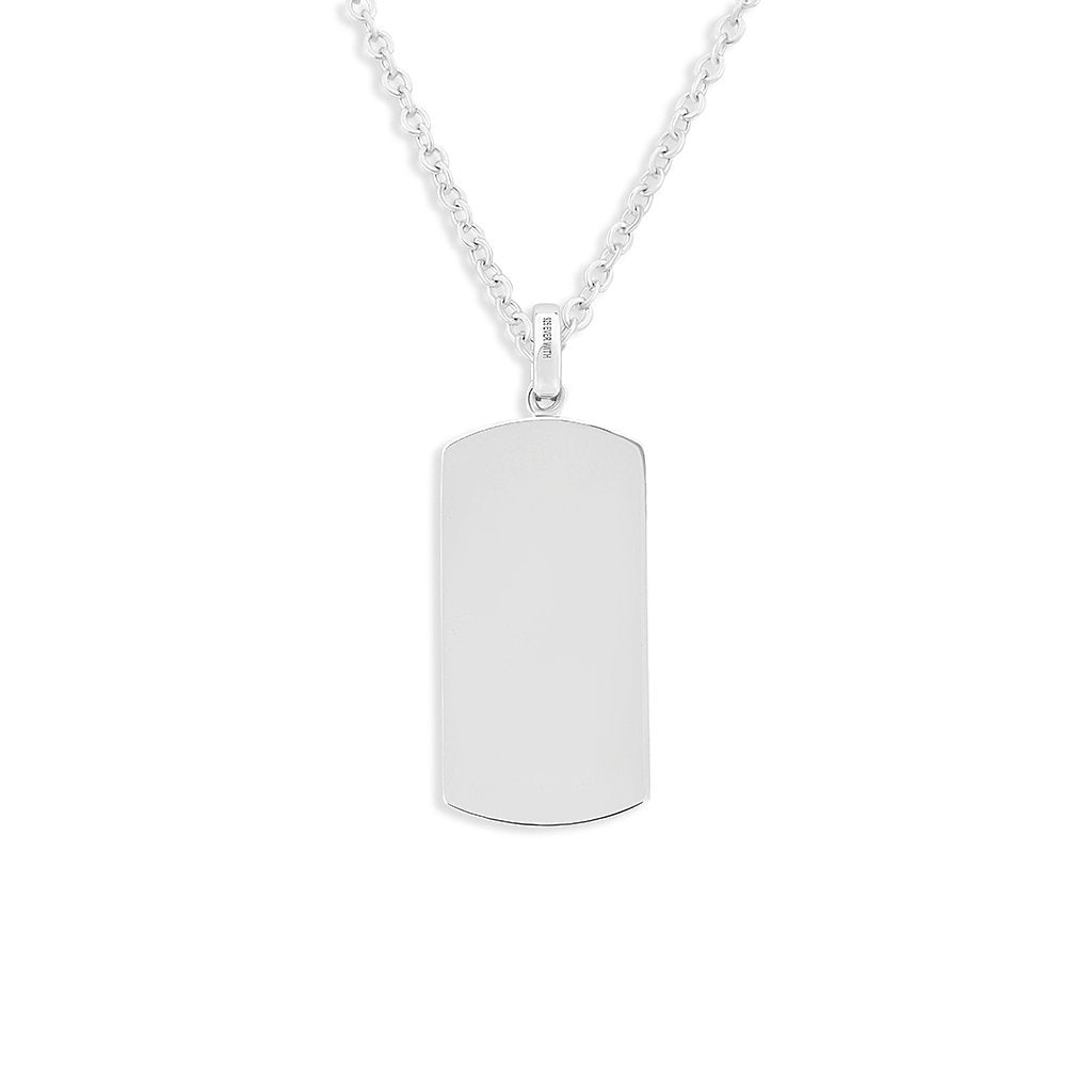 Load image into Gallery viewer, EverWith Engraved Tag Fingerprint Memorial Pendant - EverWith Memorial Jewellery - Trade