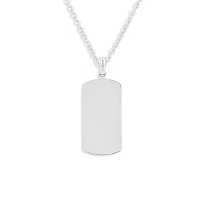 EverWith Engraved Tag Handprint or Footprint Memorial Pendant - EverWith Memorial Jewellery - Trade