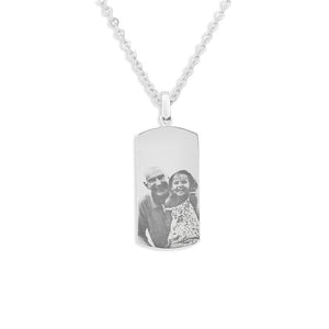 EverWith Engraved Tag Photo Engraving Memorial Pendant - EverWith Memorial Jewellery - Trade