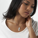 EverWith Engraved Tag with Heart Pawprint Memorial Pendants - EverWith Memorial Jewellery - Trade