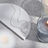EverWith Engraved Winged Heart Standard Engraving Memorial Necklace - EverWith Memorial Jewellery - Trade