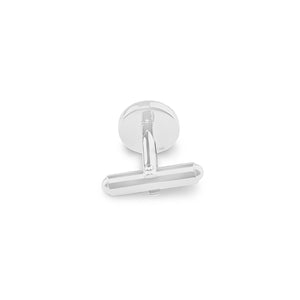 EverWith Gents Classic Round Memorial Ashes Cufflinks - EverWith Memorial Jewellery - Trade