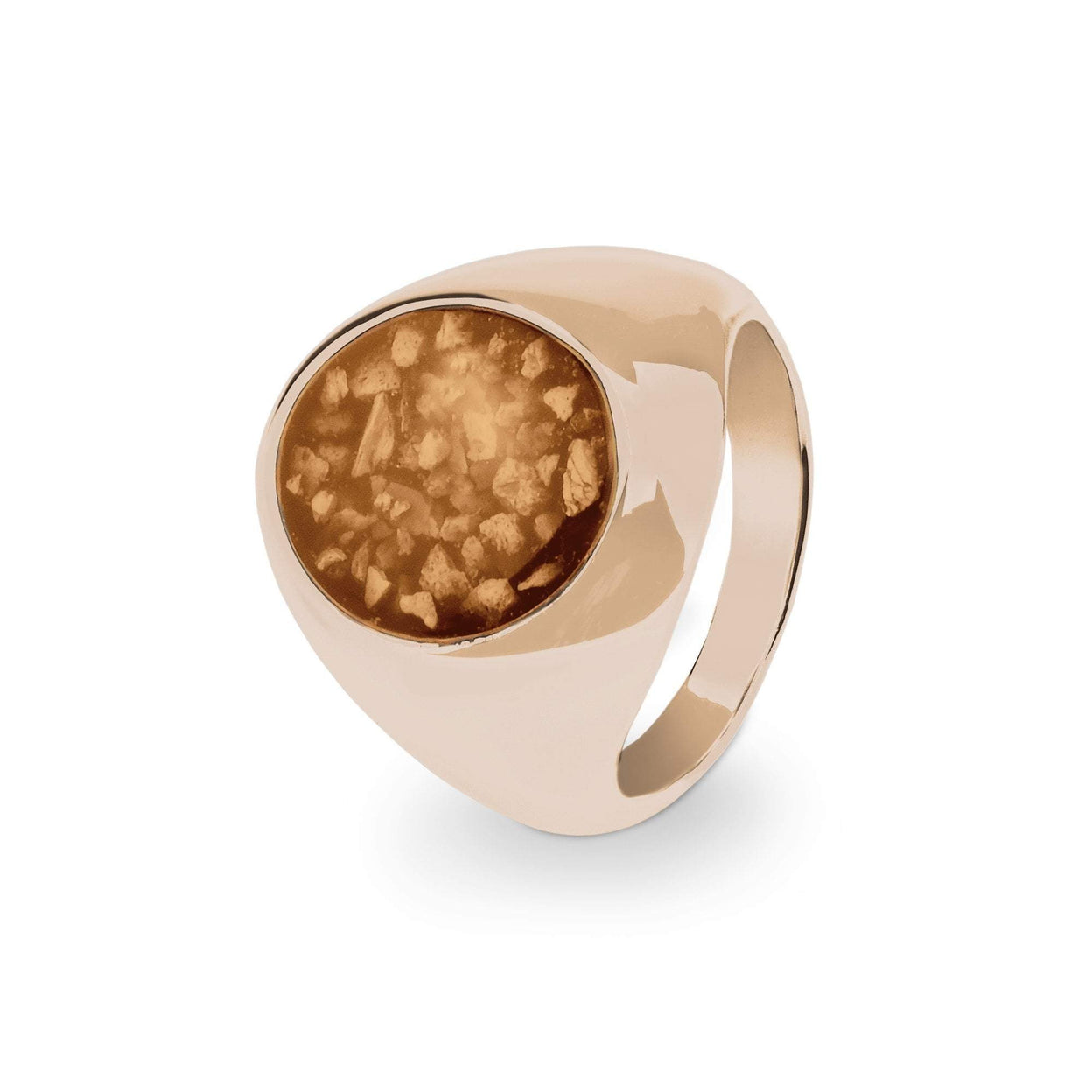 Load image into Gallery viewer, EverWith Gents Signet Memorial Ashes Ring - EverWith Memorial Jewellery - Trade