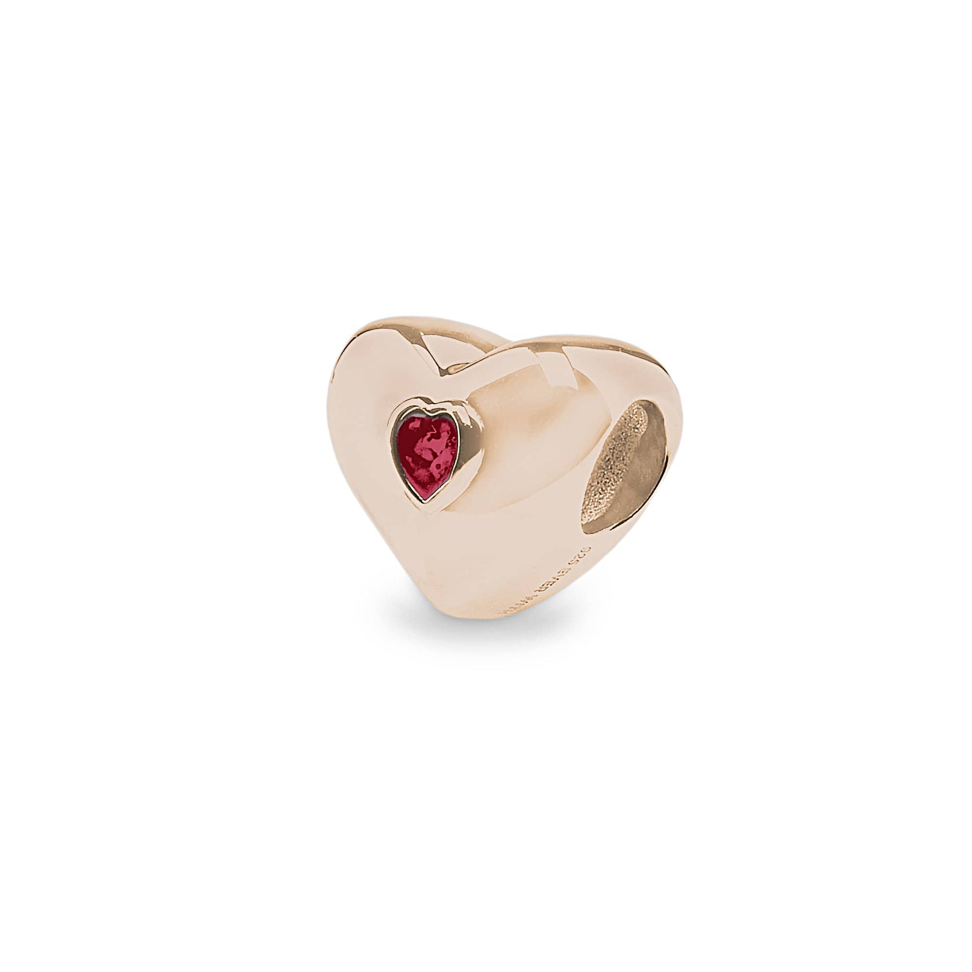 EverWith Heart Memorial Ashes Charm Bead - EverWith Memorial Jewellery - Trade