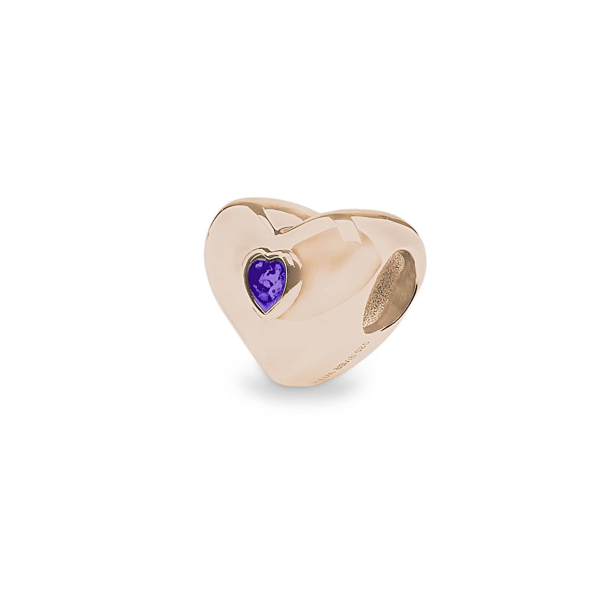 EverWith Heart Memorial Ashes Charm Bead - EverWith Memorial Jewellery - Trade