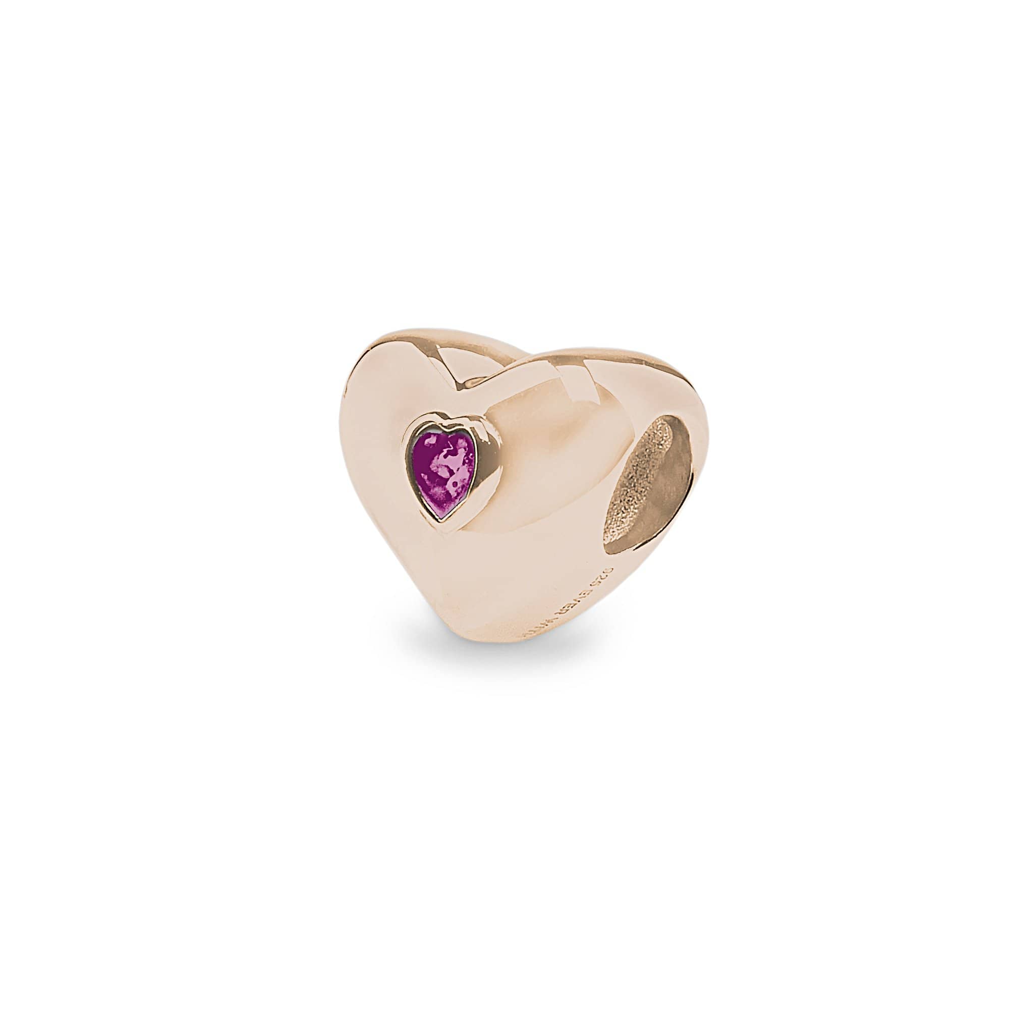 EverWith Heart Memorial Ashes Charm Bead - EverWith Memorial Jewellery - Trade